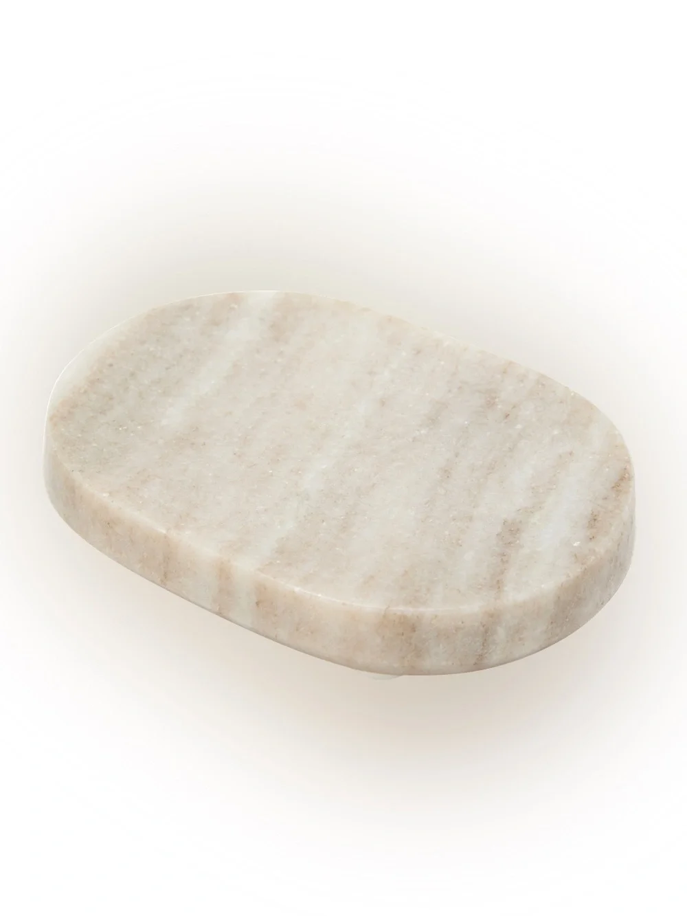 Archipelago Marble Soap Dish – Natural Beige Stone | Spa Bath Luxury